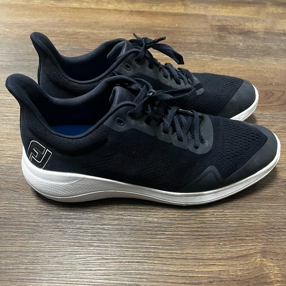 Footjoy Flex - Navy Men's Golf Shoes 10.5 - gently used - Picture 3 of 6